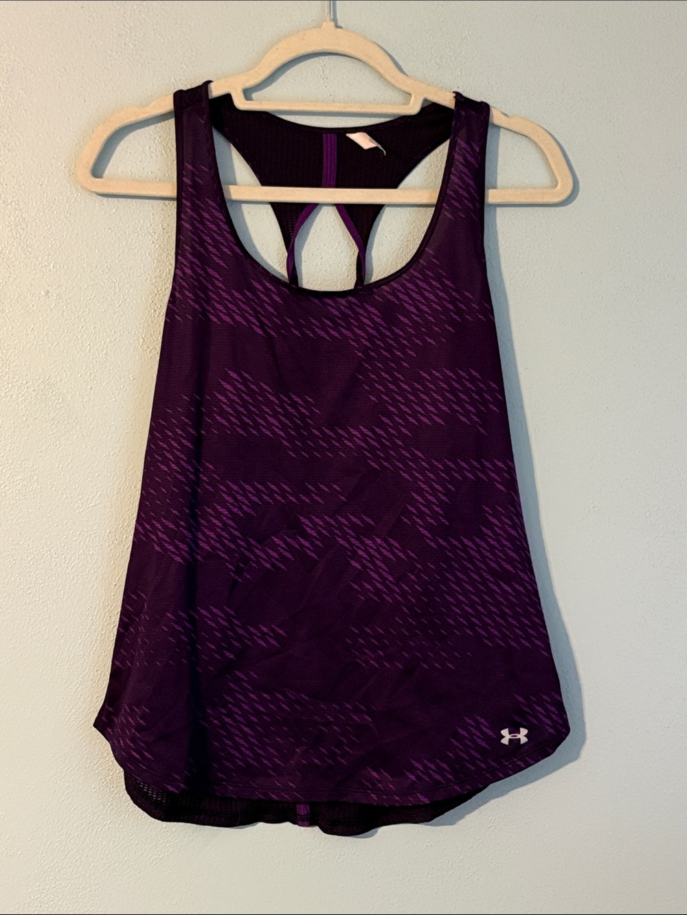 Under Armour Deep Purple Racerback Training Tank